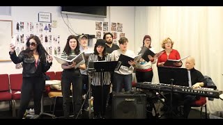 In Rehearsal The Cast of A HANUKKAH CAROL perform quotIts a Miraclequot [upl. by Okim]