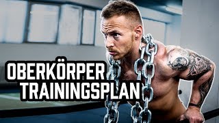 OBERKÖRPER Trainingsplan für das Fitnessstudio im HYBRID STYLE  Brust amp Rücken Übungen im Gym [upl. by Ber69]