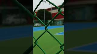 new three synthetic tennis court is ready for match in KD Singh Babu stadium lucknowtennis lucknow [upl. by Hilde675]