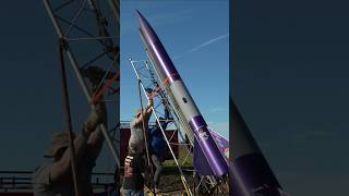 Our giant rockets highest flight yet Full video tomorrow diy rocketry [upl. by Reteip227]