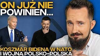 KONIEC SZCZYTU NATO KOSZMAR BIDENA i WOJNA POLSKOPOLSKA BizON [upl. by Sinaj]