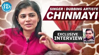 Playback SingerDubbing Artiste Chinmayi  Exclusive Interview  Talking Movies With iDream  26 [upl. by Joseito]