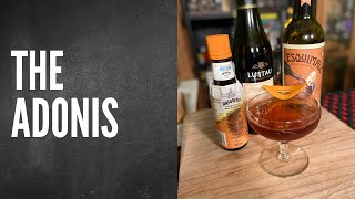 Adonis Cocktail Recipe  How to make an Adonis Cocktail  Diffords Cocktail Guide [upl. by Silsbye]