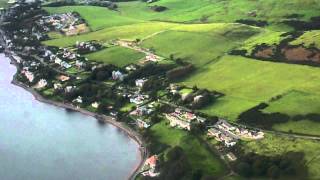 Flight to Campbeltown flying low along the Argyll coast before landing [upl. by Trilbee647]