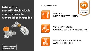 Automatische waterzijdige inregeling met AFCTechnologie van IMIHeimeier [upl. by Angelo]