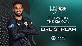 ⚪ LIVE  Surrey vs Yorkshire Metro Bank One Day Cup [upl. by Gaivn]