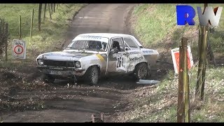 Rallye de Hannut 2018 HD  Crash amp Mistakes amp Close Calls [upl. by Ardnoik]