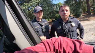 Glendora PD Unlawful ArrestFTO go’s in vehicle and Turns off Camera [upl. by Ylime427]