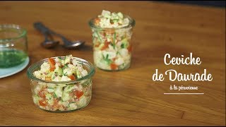 Ceviche de Daurade à la péruvienne [upl. by Abba526]