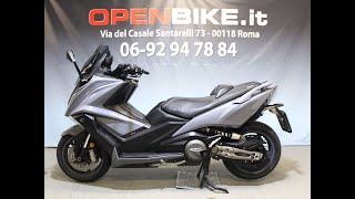 Kymco AK 550 ABS Euro 4 Anno 042018 Km 33400  wwwopenbikeit [upl. by Yekcor]