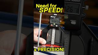 Speed amp Precise Measuring Wixey Height Gauge shorts diy wood tools [upl. by Eelinnej]