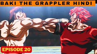 baki the grappler episode 20 in hindi explained  2001 arc [upl. by Combs]