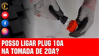 POSSO LIGAR PLUGUE 10A EM UMA TOMADA DE 20A DESCUBRA A RESPOSTA AGORA [upl. by Oidivo763]