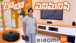 Xiaomi MI Robot Vacuum Cleaner S10 Unboxing amp Quick Review  In Telugu By Rajeshwari GosangiRG [upl. by Pearman]