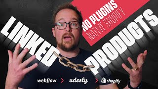 Build a linked products module using Udesly 30 amp native Shopify metafields  Webflow to Shopify [upl. by Gulgee437]