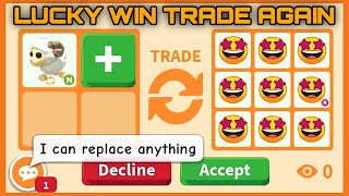 🔥🐏 YAY I CAN EASILY DOUBLE MY PET WITH THIS TRADE Winter Pets Are Easy To Trade now adoptme [upl. by Eon921]