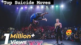 Breakdance Top 14 Suicide Moves 2019  Best Bboy Suicide moves  Bboying Power moves [upl. by Sarid]