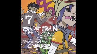 Gorillaz  quotGhost Trainquot GSides Lyrics ACCURATE [upl. by Assilak]