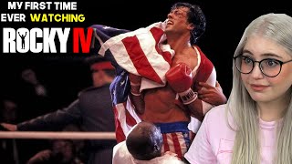 My First Time Ever Watching Rocky IV  Movie Reaction [upl. by Euqenimod]