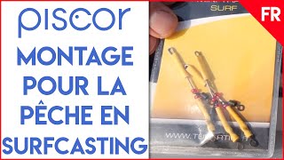 Montage Surfcasting  Comment Raccorder le Bas de Ligne [upl. by Iek]