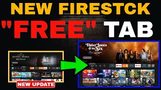 New Firestick Update Adds quotFREEquot Tab  DO YOU HAVE IT [upl. by Gerladina768]