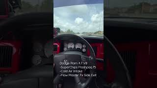 Superchips Flashpaq F5 Dodge Ram 1500 Acceleration🔥 [upl. by Muire]