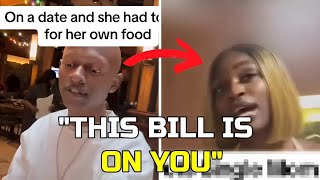 High Value Man REFUSES To Pay The Bill For Entitled Woman amp Leaves arakotv [upl. by Nitsuj]