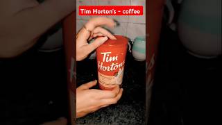 Tim Hortons  review youtubeshorts timhortons coffee funny [upl. by Eenhat869]