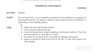 THYROID GLAND REMOVAL  Balanced Dialogues [upl. by Anerul]