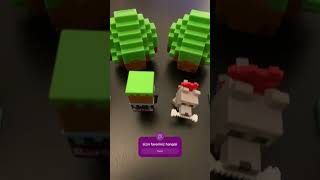 minecraft gizli küp acılımı ❗️❗️❗️ lyrics viralvideo viralshorts minecraft oyuncak games [upl. by Yatnoj370]