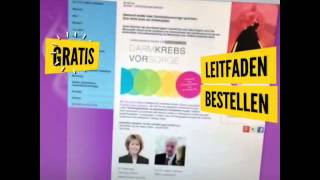 Leitfaden quotBetriebliche Darmkrebsvorsorgequot  hier gratis bestellen [upl. by Eibbil]