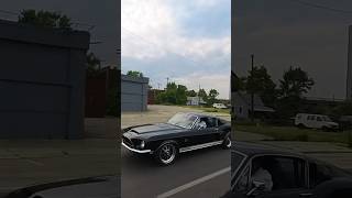 Rare Mustang🔥68 Shelby GT500 KR🛞Jefferson Ave Detroit [upl. by Eckblad]