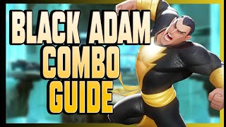 Multiversus Black Adam Combo Guide [upl. by Garap862]