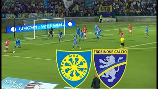 HIGHLIGHTS Frosinone Calcio 01 Carrarese Calcio  Serie B 20242025 [upl. by Atinaujnas]