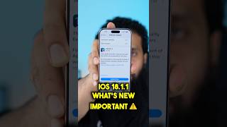 Kyu hai iOS 1811 Important update shorts [upl. by Anceline582]