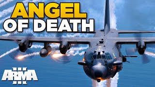 ANGEL OF DEATH  ARMA 3  AC130 Spectre USAF mod [upl. by Ameh]