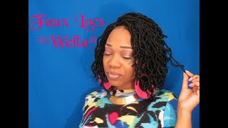 Something different Zury Sis Wavy Curly Faux Locs WELLA Samsbeautycom [upl. by Donell]