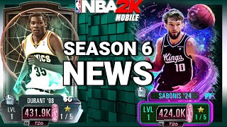 New Throwback Theme amp Rose Quartz Domantas Sabonis  NBA 2K Mobile [upl. by Fisken]