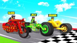 We BUILT amp RACED BIKES In TRAILMAKERS Best One Wins [upl. by Nevanod]