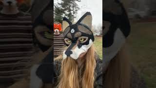 KODYS NEW MASKKK YIPPIE theriantropy publicquads therianthrophy therianpride furry [upl. by Avera887]