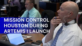 Mission Control Houston During Artemis I Launch [upl. by Noreg]