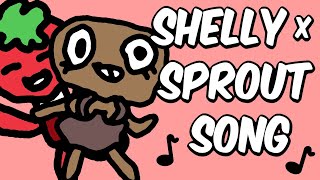 Shelly x Sprout Song Dandys World Song Official Animated Music Video [upl. by Noid595]