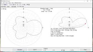 20m Phased dipole antenna array [upl. by Naujak]