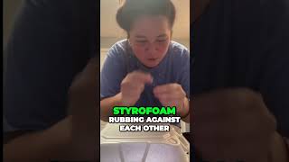 Woman afraid of styrofoam [upl. by Naicul]