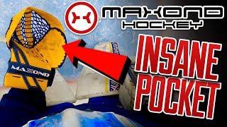 CRAZIEST PIECE OF GEAR IN HOCKEY Maxond Glove Review BonesyTV [upl. by Tekcirk545]