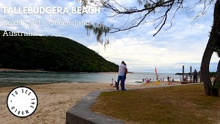 4K  🇦🇺 TALLEBUDGERA CREEK BEACH  PALM BEACH  GOLD COAST AUSTRALIA 🇦🇺 Lazy Sunday Walk [upl. by Mossman]