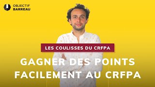 Comment gagner plusieurs points par épreuves facilement au CRFPA [upl. by Lehsreh]