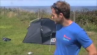 Overstrand video diary Berghaus tent review [upl. by Leighland]