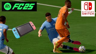 FC 25 Nintendo SWITCH Gameplay  Manchester City vs Real Madrid 1080p [upl. by Grane700]