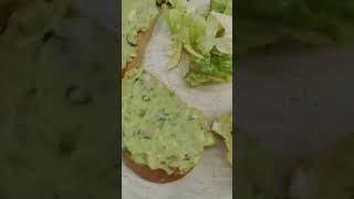 Avocado Salsa toss 🤤 plating avocado salsa tosa ytshorts chef food video shorts [upl. by Le]